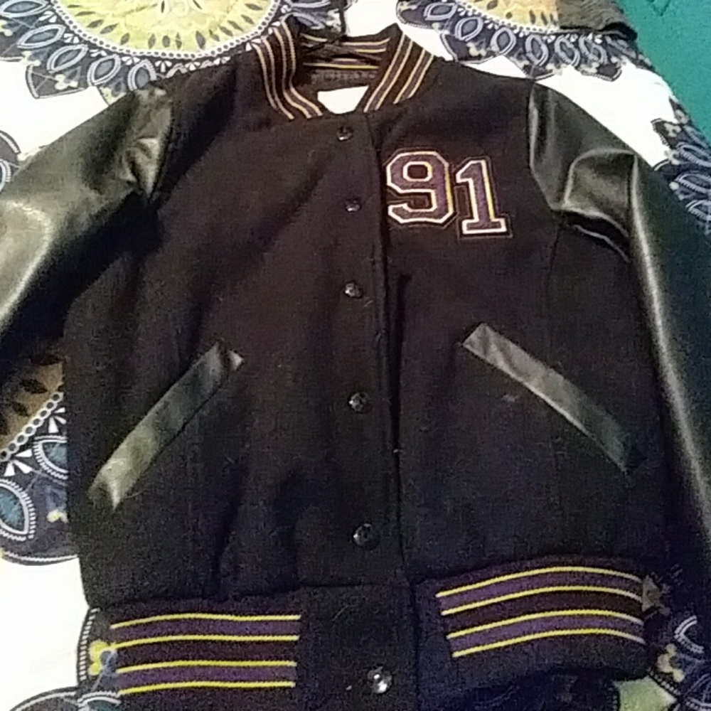black"Letterman" jacket
